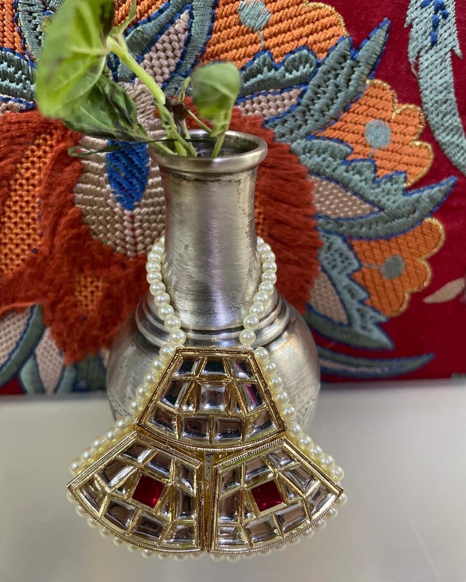 New Collection in Making, a shringar piece.