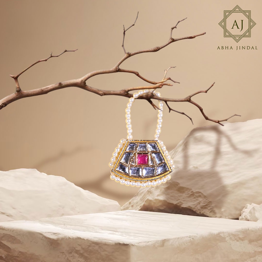 Ruby Basuri Adornment, a divine accessories piece.