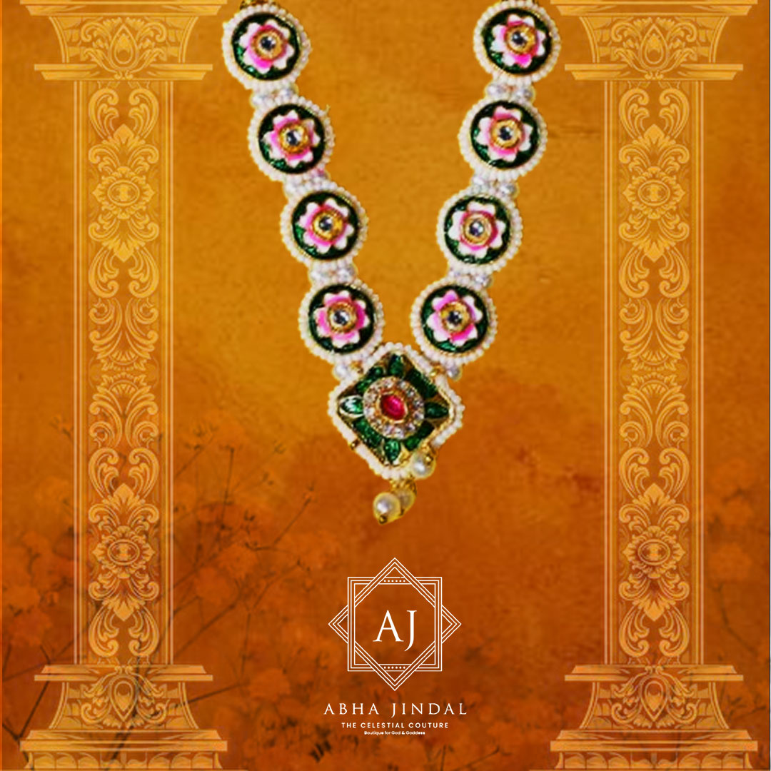 Diwali Necklace, a jewellery piece.