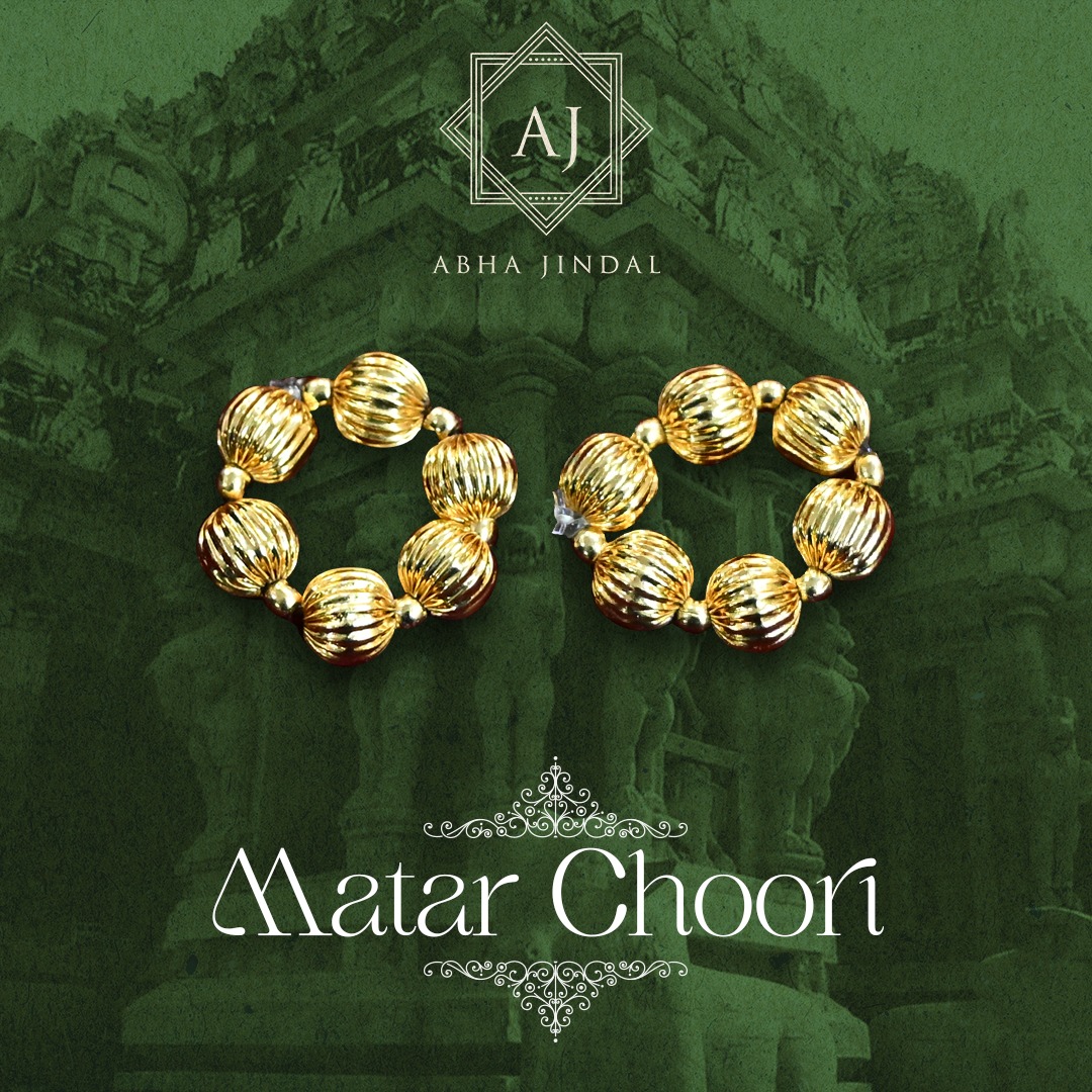 Matar Choori, a jewellery piece.
