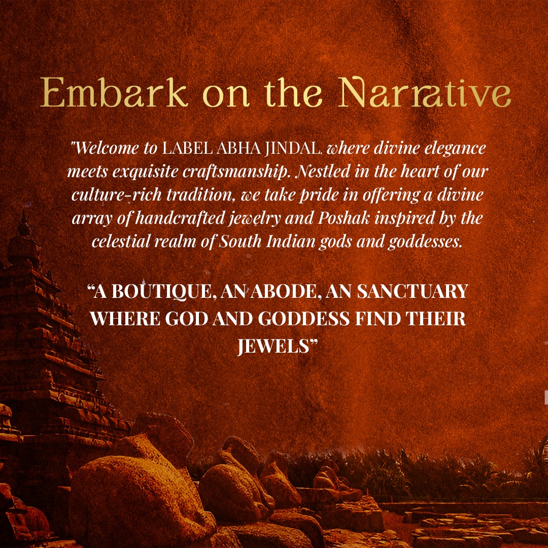 Label Abha Jindal Brand Narrative, a brand & collection story piece.