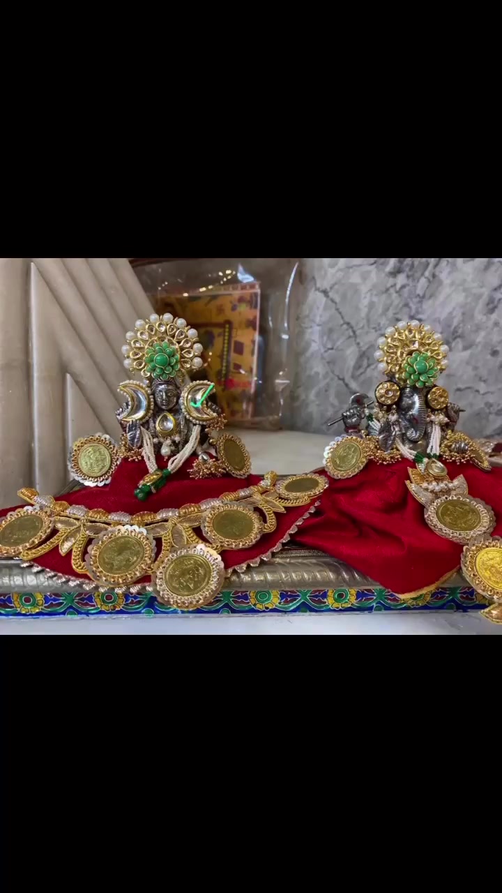 Festive Deity Poshak and Shringar video thumbnail